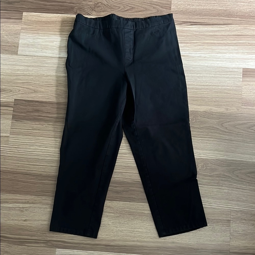 Isaac Mizrahi Petite Black Pants